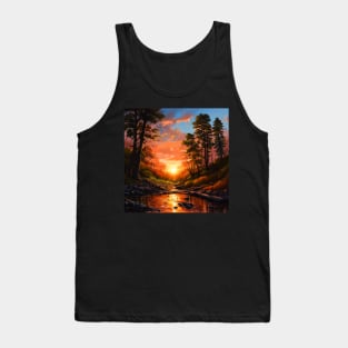 Sunrise by the creek Tank Top